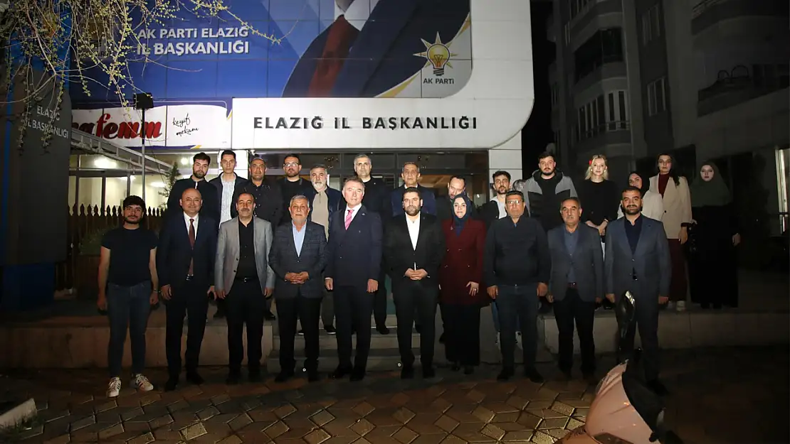 AK Parti MKYK Üyesi Güral, Elazığ'da İl Teşkilatı İle Buluştu