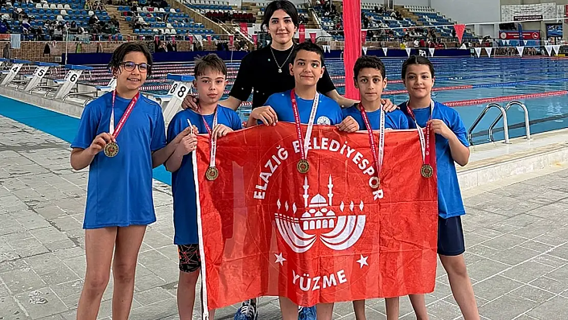 Elazığ Belediyesi Spor Kulübü Yüzme Takımı, önemli bir başarı elde etti