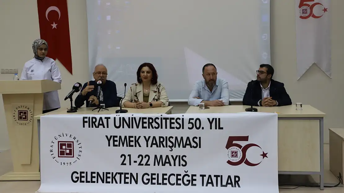 F.Ü.'de Yemek Yarışmalarının Ödül Töreni Yapıldı