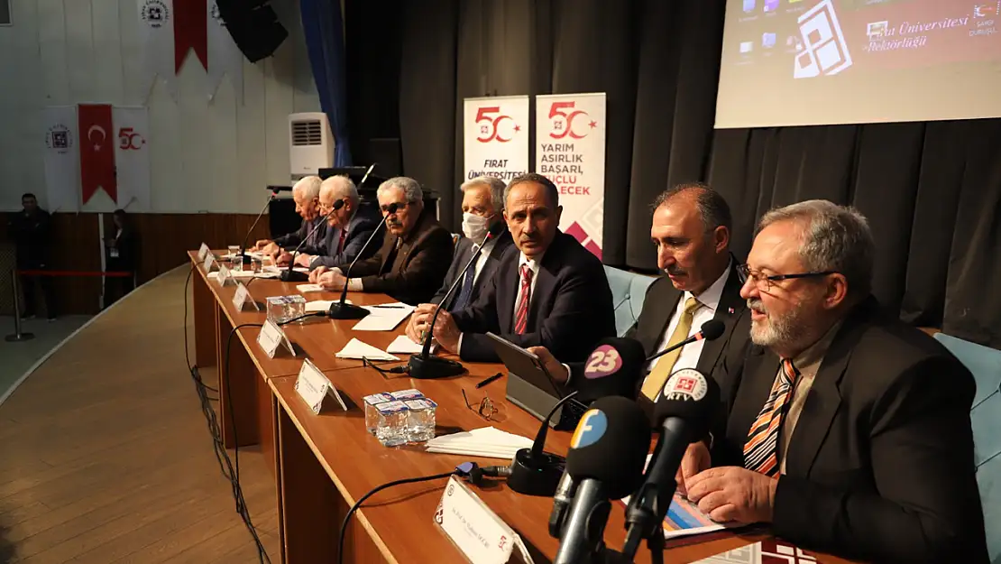 Fırat Üniversitesi 50. Yılında Rektörleri Buluşturdu