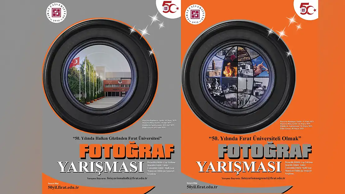 Fırat Üniversitesinden 50. Yıla özel Fotoğraf Yarışmaları!