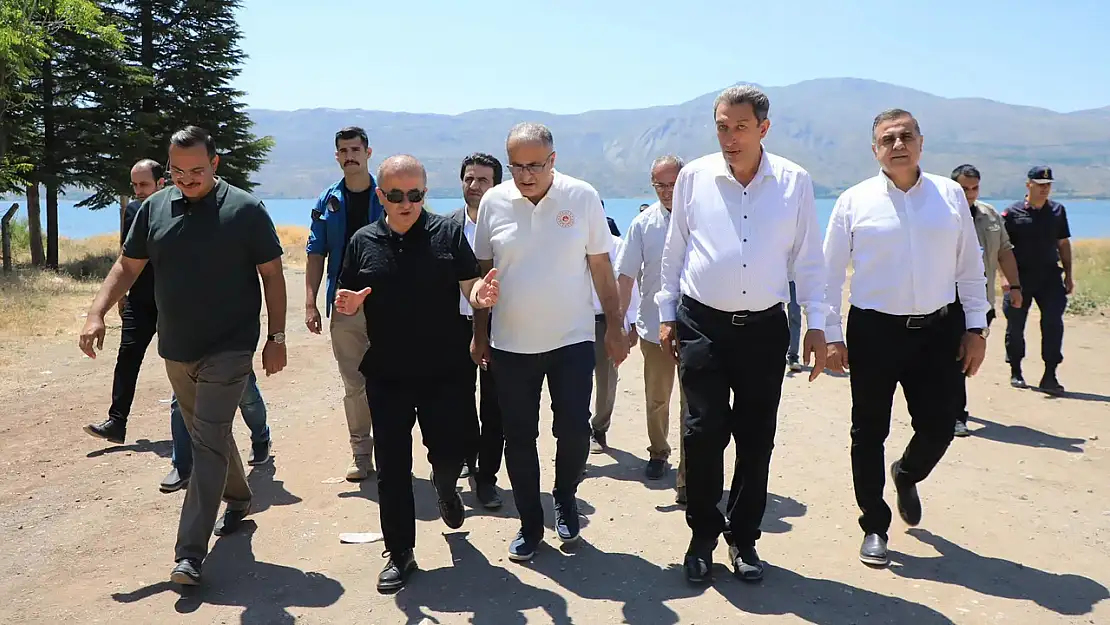 Vali Numan Hatipoğlu, Sivrice Sahil Çalışmalarını İnceledi