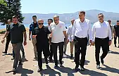 Vali Numan Hatipoğlu, Sivrice Sahil Çalışmalarını İnceledi