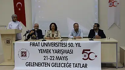 F.Ü.'de Yemek Yarışmalarının Ödül Töreni Yapıldı