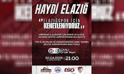 Elazığ TSO'dan Elazığspor'a Destek Kampanyası