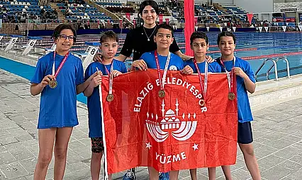 Elazığ Belediyesi Spor Kulübü Yüzme Takımı, önemli bir başarı elde etti