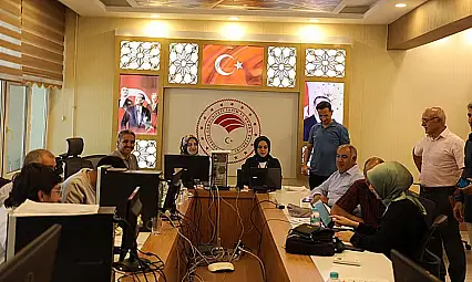 İl müdürü tarım sayımı çalışmalarını yerinde inceledi