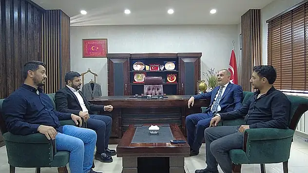 Başkan Alan'dan Şenol Arslan'a hayırlı olsun ziyareti