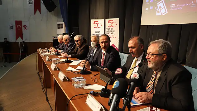Fırat Üniversitesi 50. Yılında Rektörleri Buluşturdu