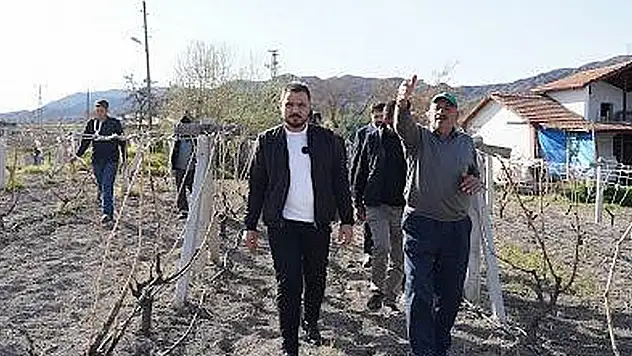 MHP Elazığ İl Başkanı Yunus Bal, üreticilerin taleplerini dinledi