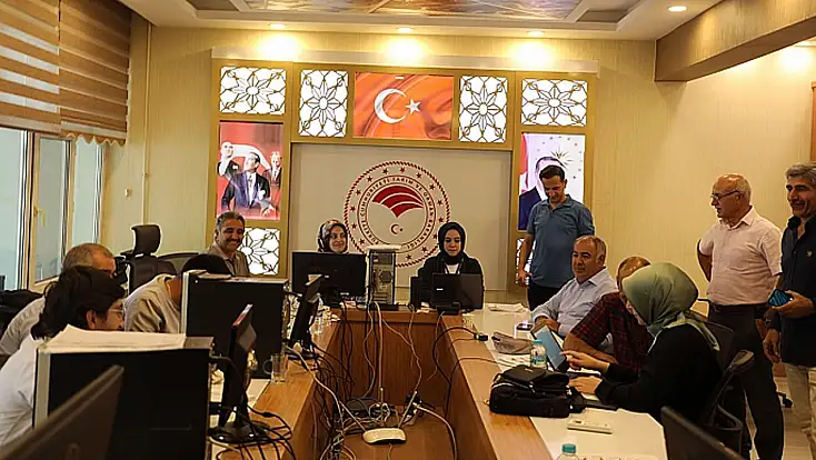 İl müdürü tarım sayımı çalışmalarını yerinde inceledi