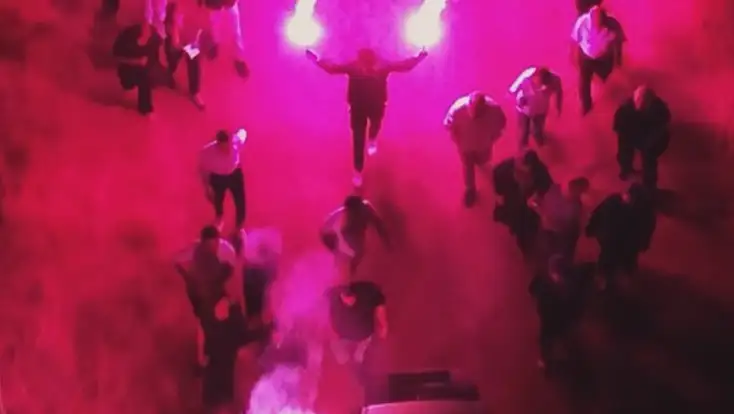 Elazığ'da çılgın nişan merasimi sosyal medyada gündem oldu