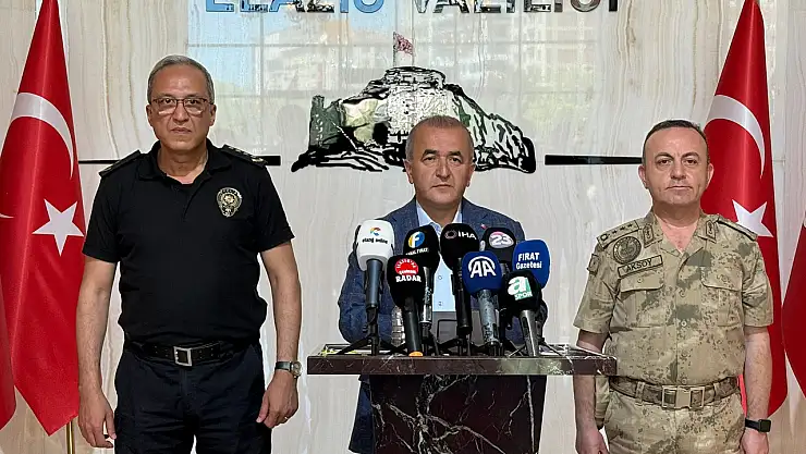 Elazığ Valiliği'nden kritik çağrı!
