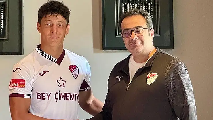 Elazığspor, 2005 doğumlu Haluk Mustafa Tan'ı kadrosuna kattı