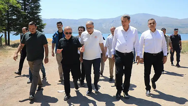 Vali Numan Hatipoğlu, Sivrice Sahil Çalışmalarını İnceledi