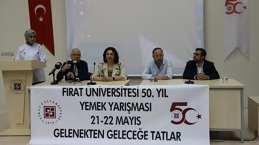 F.Ü.'de Yemek Yarışmalarının Ödül Töreni Yapıldı