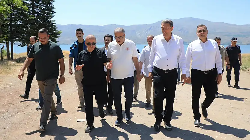 Vali Numan Hatipoğlu, Sivrice Sahil Çalışmalarını İnceledi